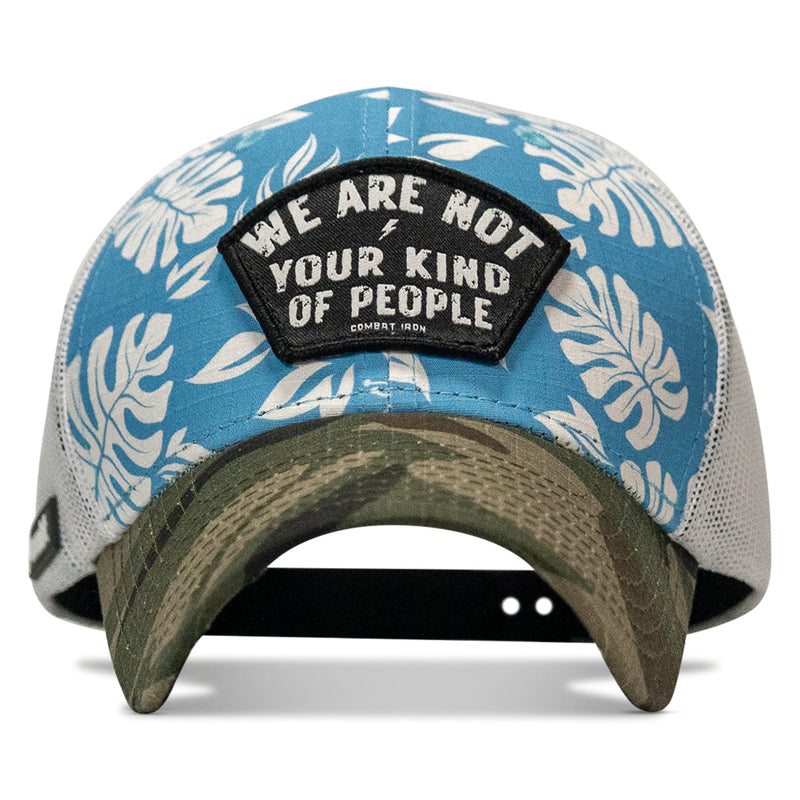 Load image into Gallery viewer, We Are Not Your Kind Of People Patch Original Ripstop Snapback Hat