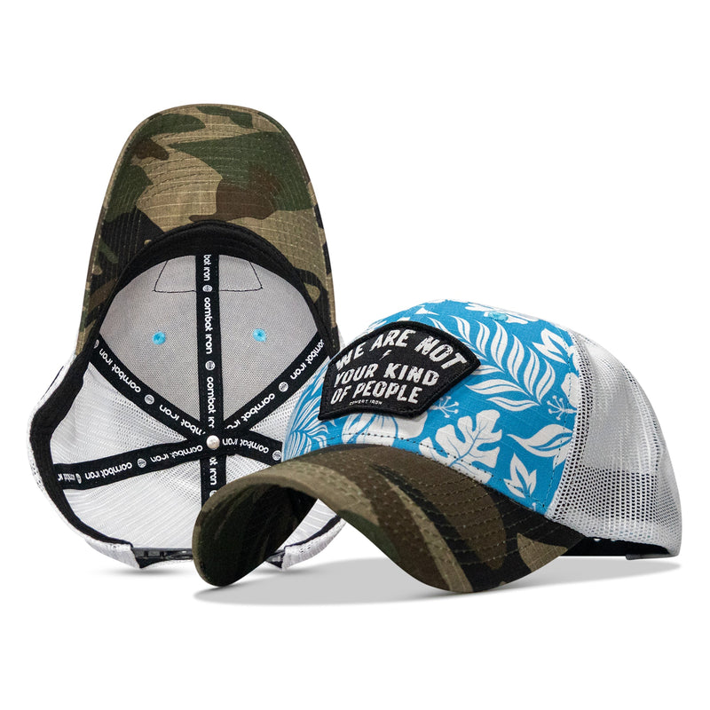 Load image into Gallery viewer, We Are Not Your Kind Of People Patch Original Ripstop Snapback Hat