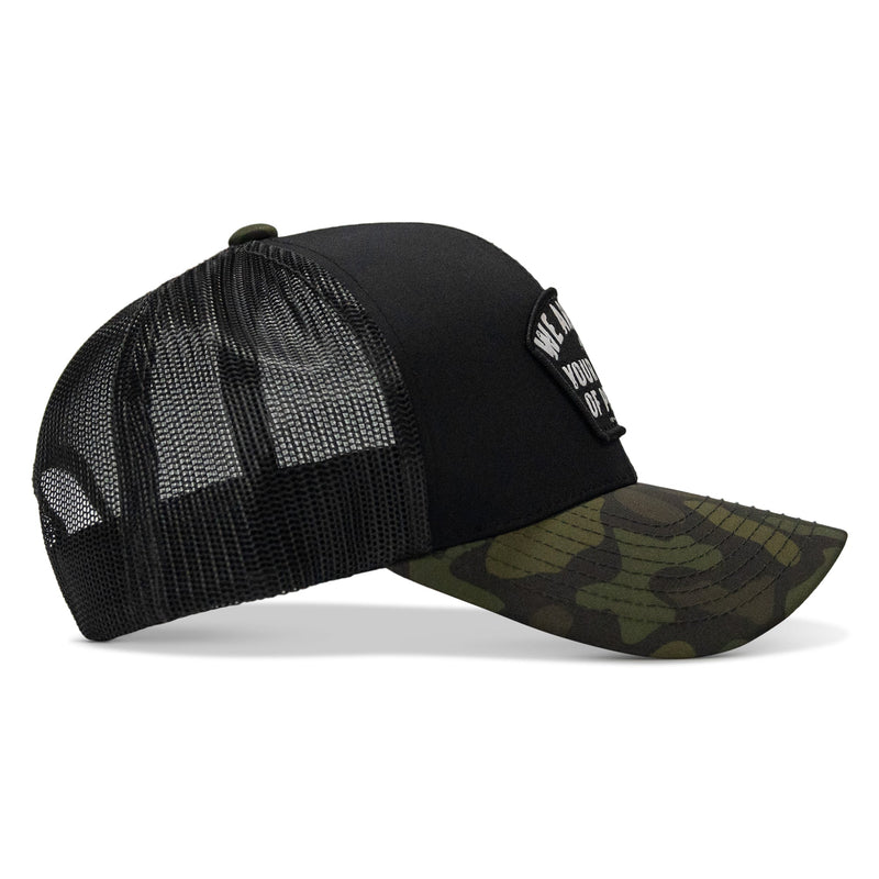 Load image into Gallery viewer, We Are Not Your Kind Of People Patch Snapback Hat