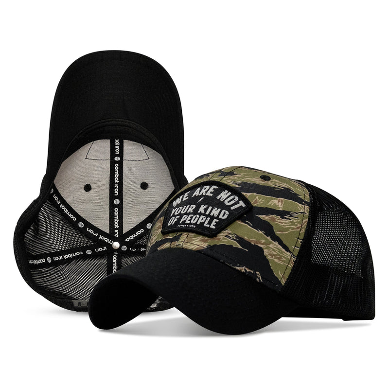 Load image into Gallery viewer, We Are Not Your Kind Of People Patch Original Ripstop Snapback Hat