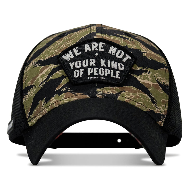 Load image into Gallery viewer, We Are Not Your Kind Of People Patch Original Ripstop Snapback Hat