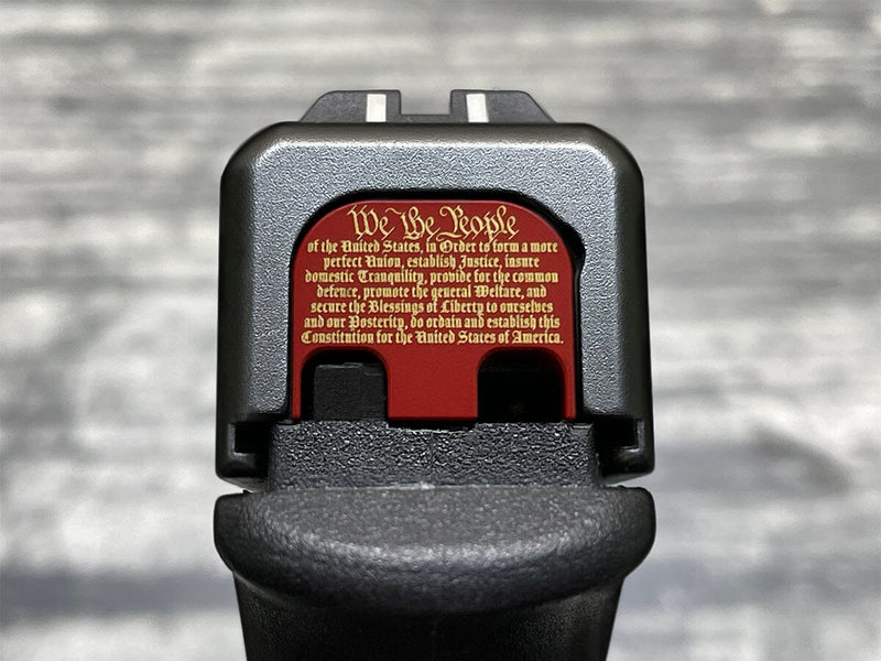 Load image into Gallery viewer, Milspin Patriotic & General Emblem Slide Back Plates (Over 100 Emblems)