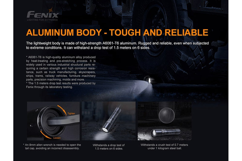 Load image into Gallery viewer, Fenix WF30RE Intrinsically Safe Flashlight - discontinued