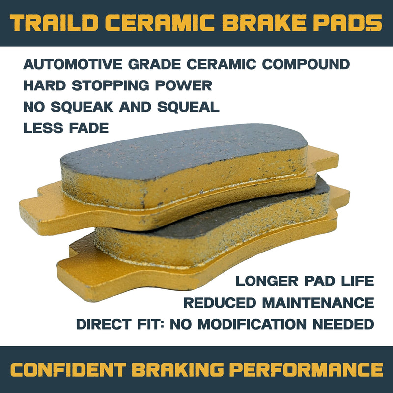 Load image into Gallery viewer, Husqvarna CR/SM/WR/TC/TE 125/250/300/350/360/400/410/450/570/610/630 1995-2013 Ceramic Brake Pad Set