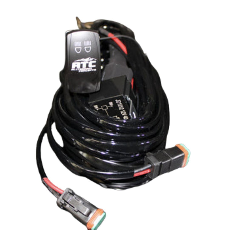 Load image into Gallery viewer, Dual Spotlight 3 Way Wiring Harness