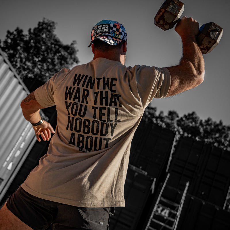 Load image into Gallery viewer, Win The War You Tell Nobody About Men's T-Shirt