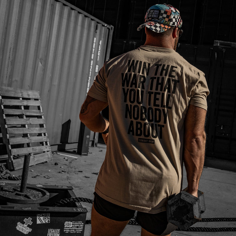 Load image into Gallery viewer, Win The War You Tell Nobody About Men's T-Shirt