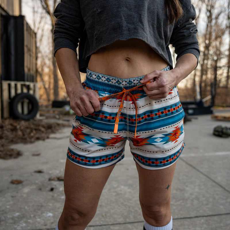 Load image into Gallery viewer, Women’s Studio Flex Training & Recovery Shorts | 4"