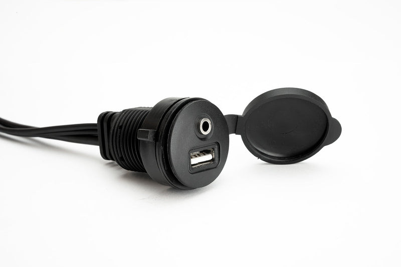 Load image into Gallery viewer, AUX and USB Charge add-on for WP Overhead Systems
