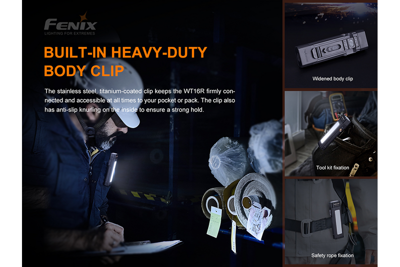 Load image into Gallery viewer, Fenix WT16R Rechargeable Work Light