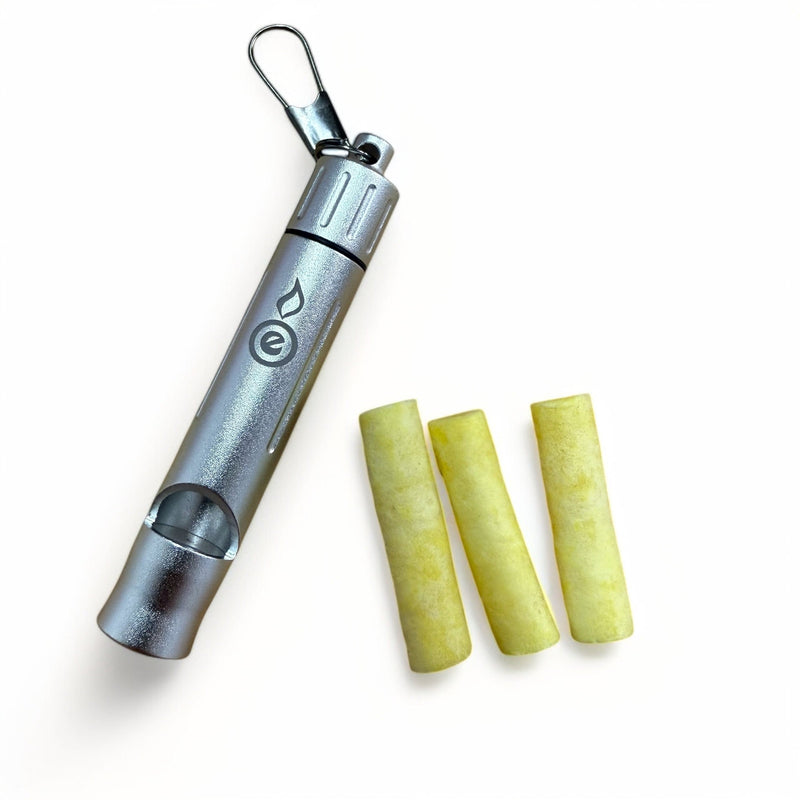 Load image into Gallery viewer, Wombat Whistle - Emergency Whistle & Tinder Vial Kit