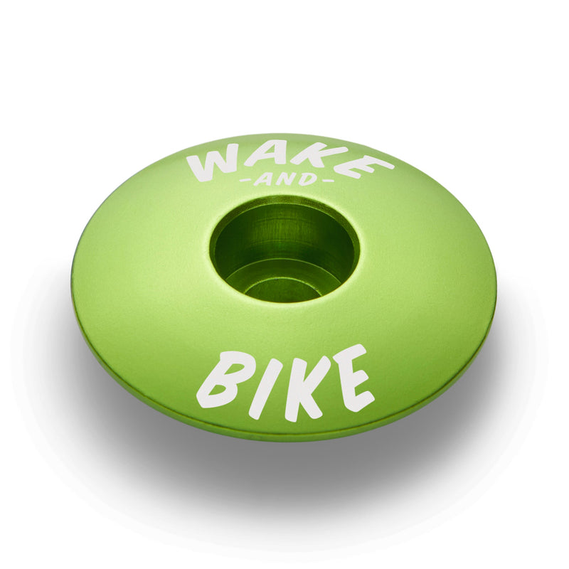 Load image into Gallery viewer, Wake and Bike Bicycle Headset Cap