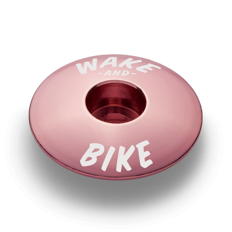 Load image into Gallery viewer, Wake and Bike Bicycle Headset Cap