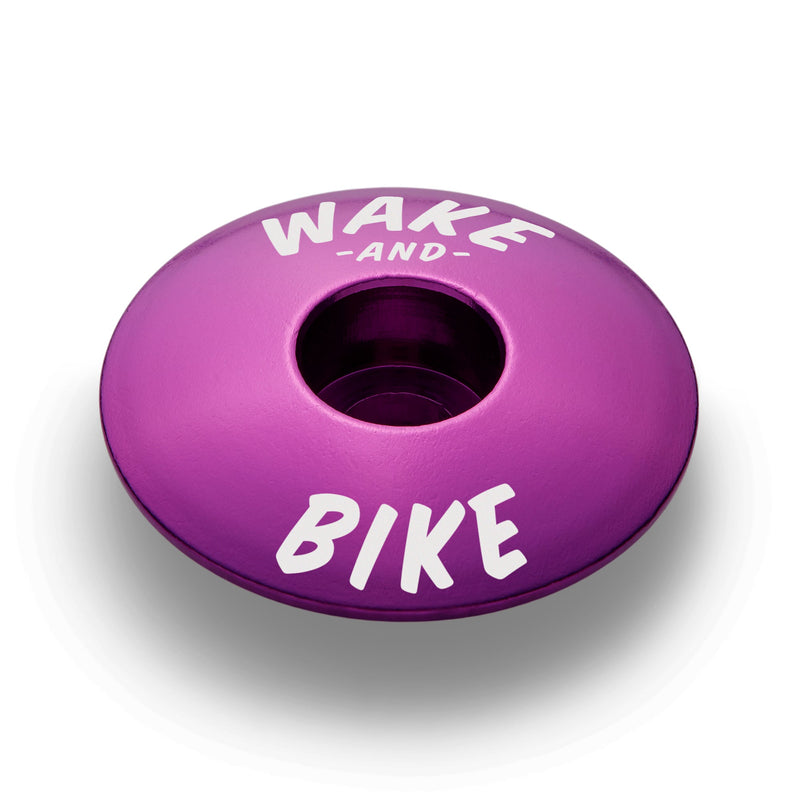 Load image into Gallery viewer, Wake and Bike Bicycle Headset Cap