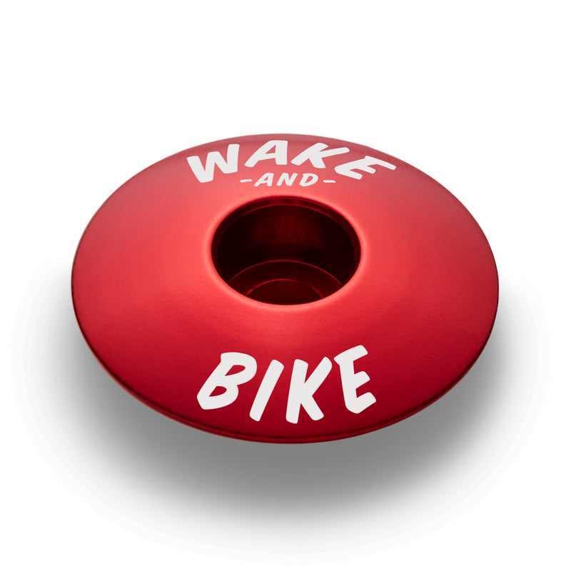 Load image into Gallery viewer, Wake and Bike Bicycle Headset Cap