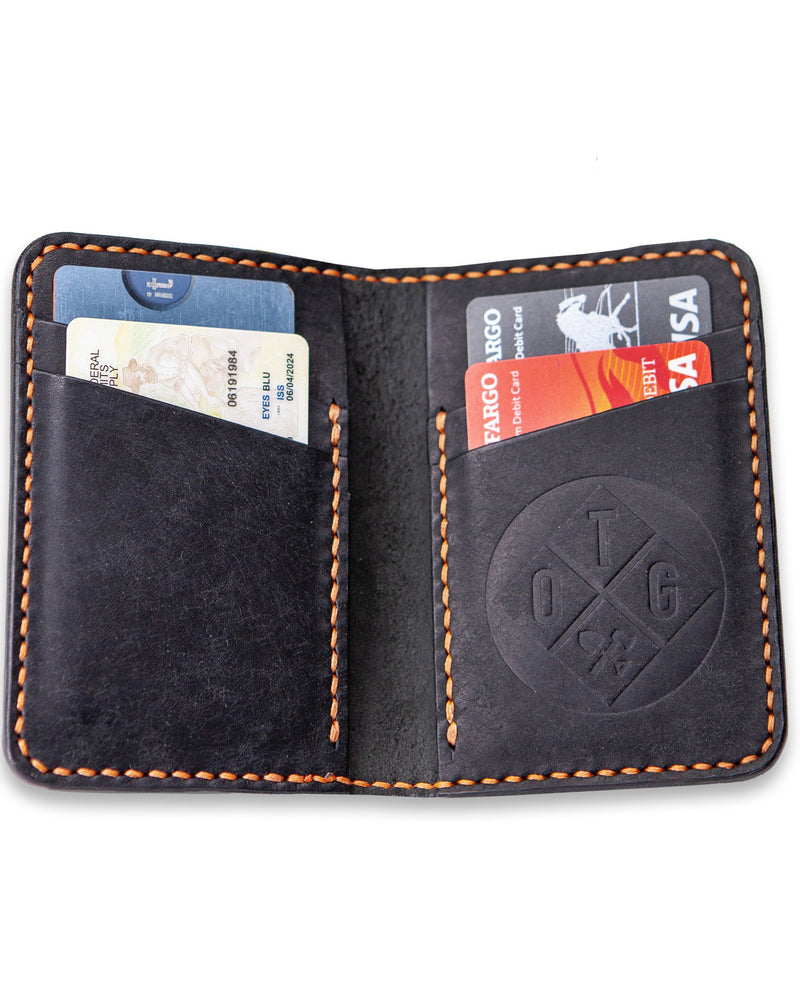 Load image into Gallery viewer, Borderland Leather Bifold Wallet