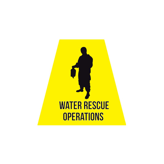 WATER RESCUE OPERATIONS REFLECTIVE HELMET (TET) TETRAHEDRON