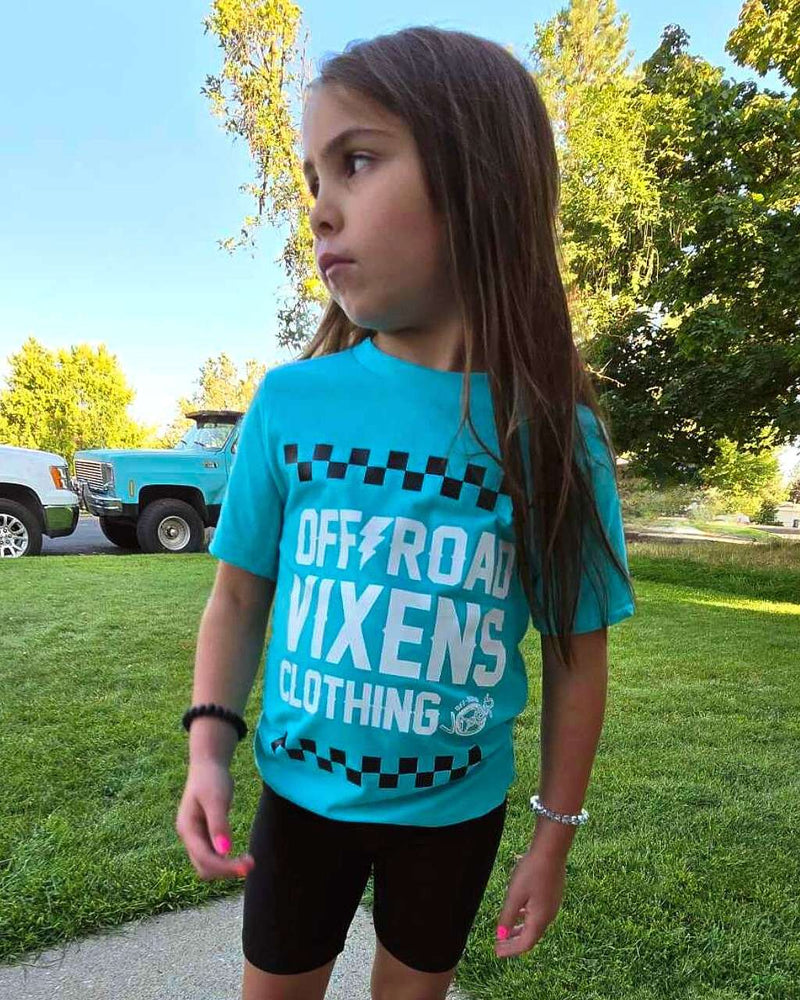 Load image into Gallery viewer, Youth Checked Out Tee
