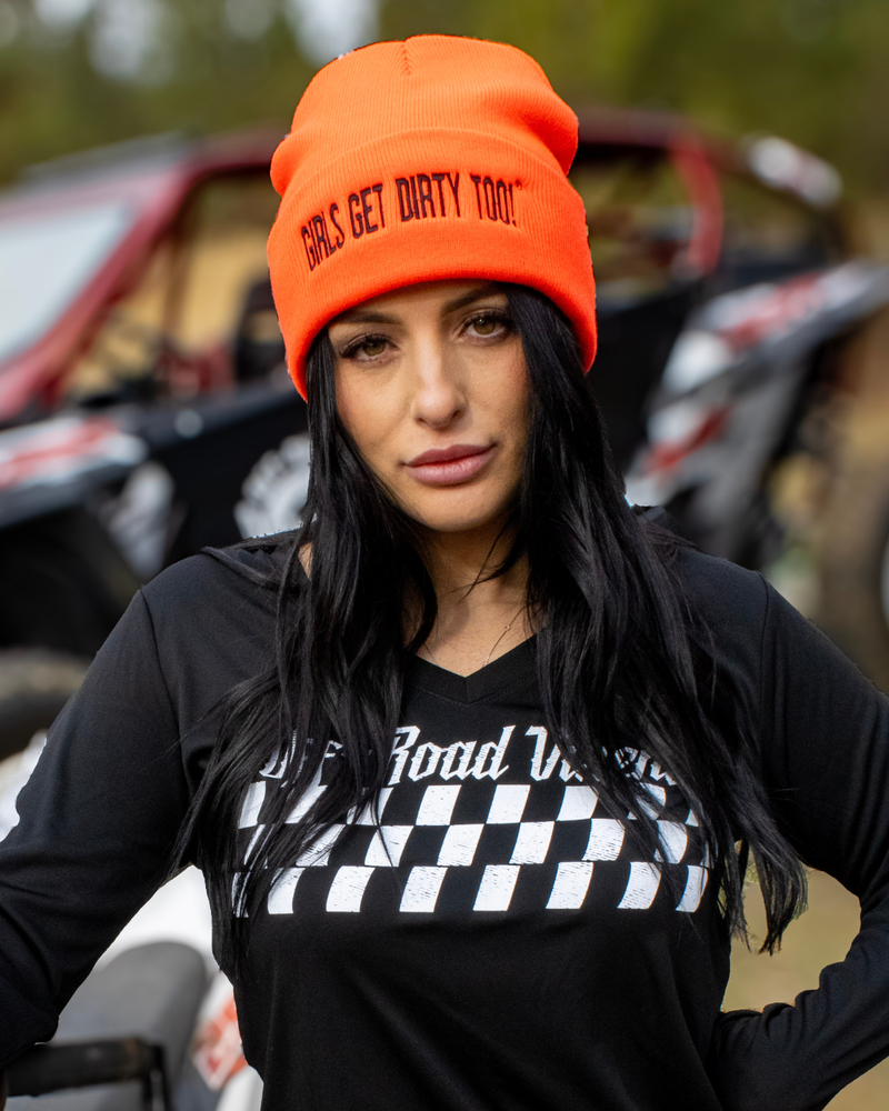 Load image into Gallery viewer, Trademark Beanie Blaze Orange/Black