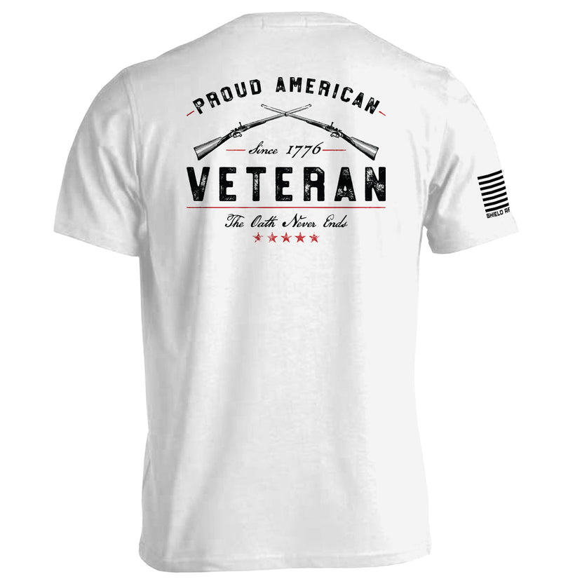 Load image into Gallery viewer, Proud American Veteran The Oath Never Ends