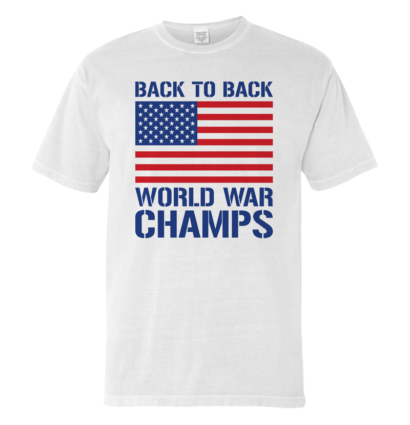 Load image into Gallery viewer, Back to Back World War Champs (Front)
