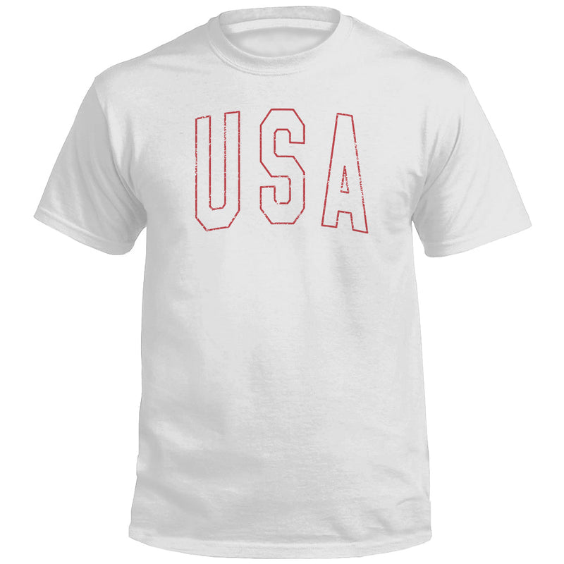 Load image into Gallery viewer, USA Collegiate Solid White (Front)