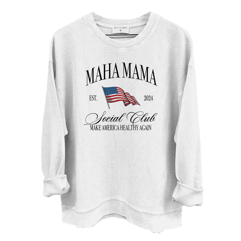 Load image into Gallery viewer, MAHA Mama Social Club (Front Print)