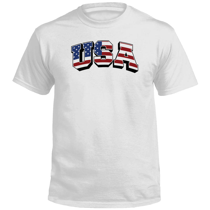 Load image into Gallery viewer, USA Flag Lettering (Front)