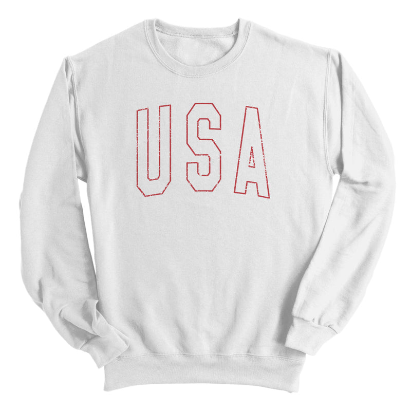 Load image into Gallery viewer, USA Collegiate Solid White (Front)