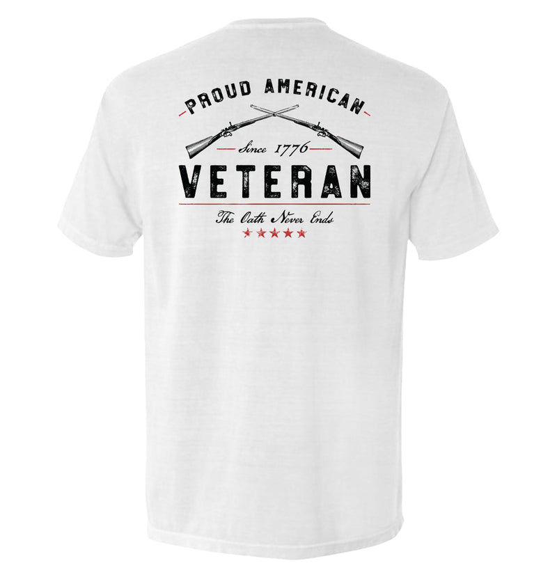 Load image into Gallery viewer, Proud American Veteran The Oath Never Ends