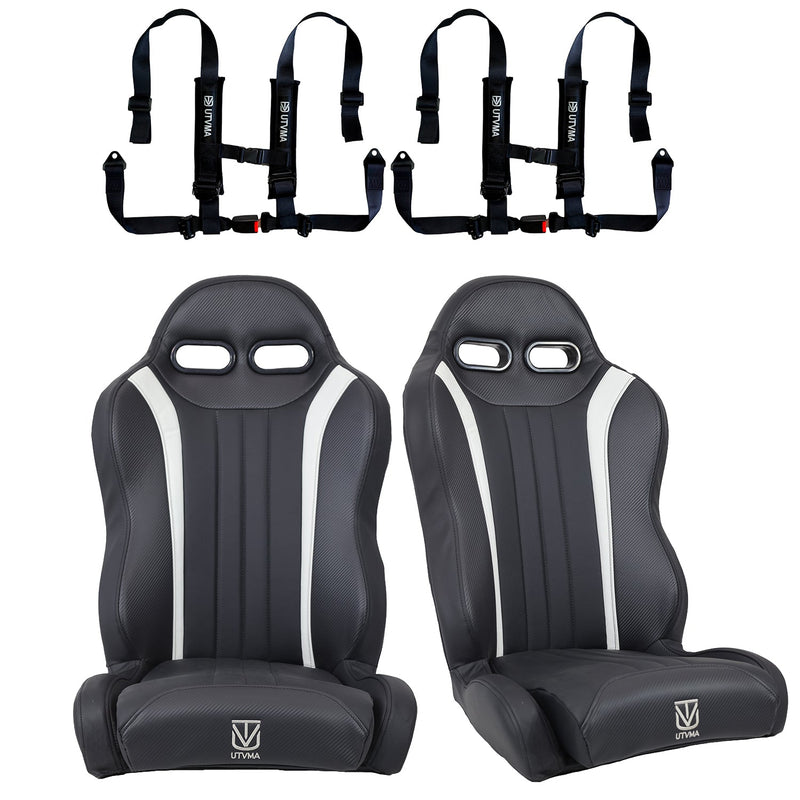 Load image into Gallery viewer, "Weekender" Series Pair of Front Suspension Bucket Seats Commander/ Commander Max (2021+)
