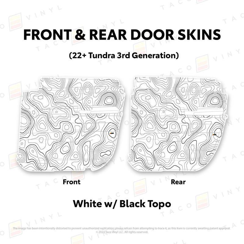 Load image into Gallery viewer, 2022+ Tundra Door Skins