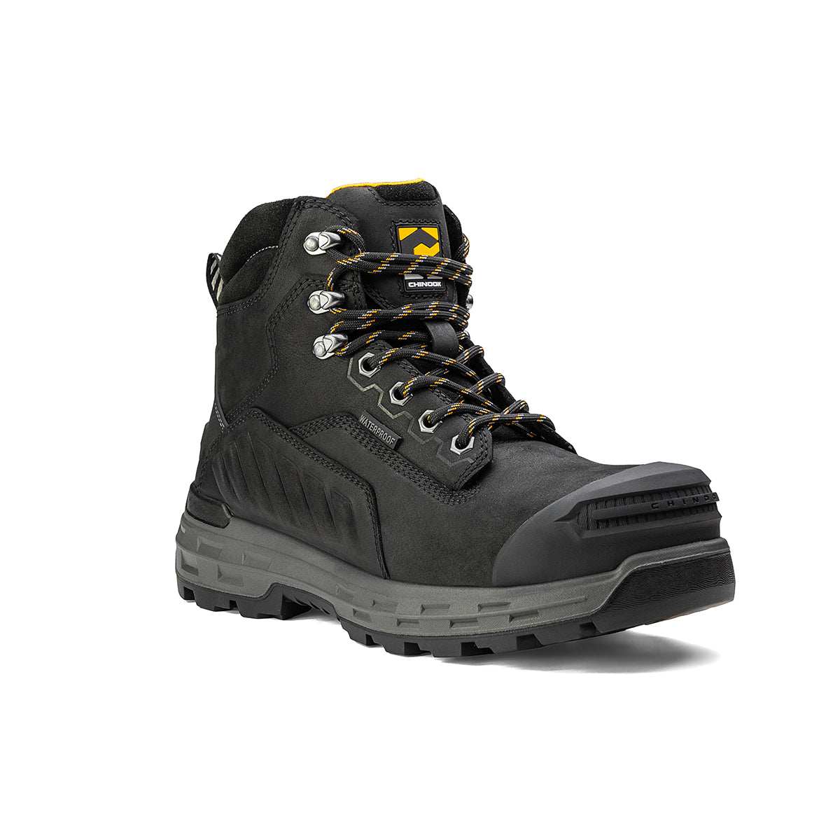 Wildwood 6” Waterproof Composite Toe Black Boot - Made in USA - Skoutley Outdoors LLC