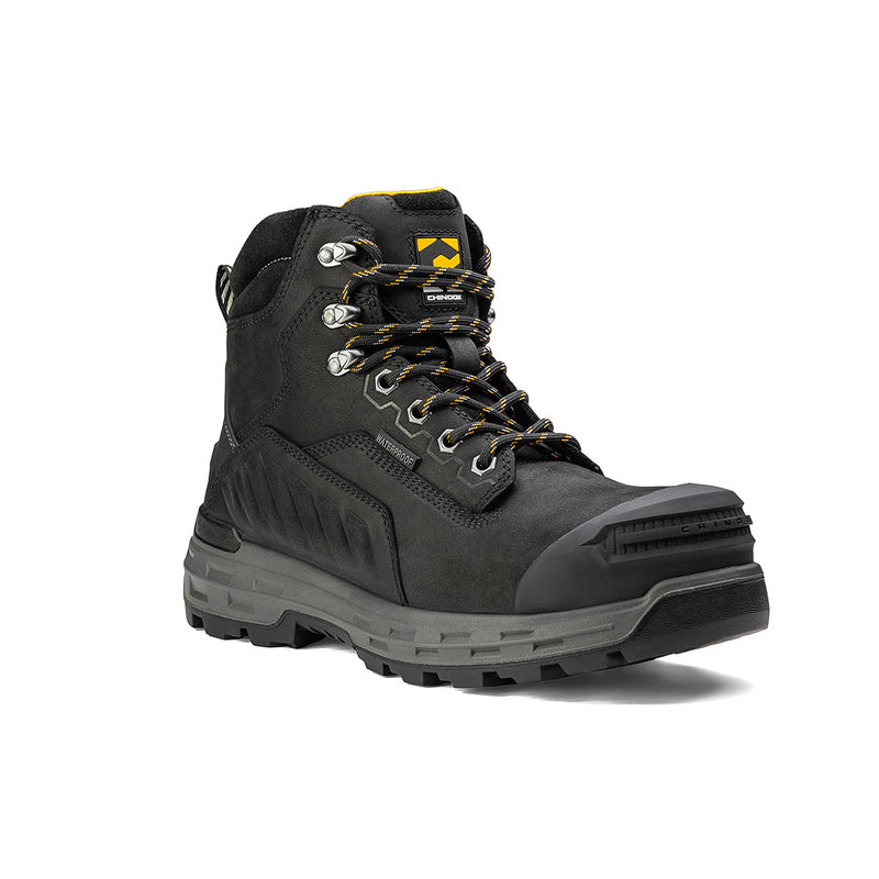 Load image into Gallery viewer, Wildwood 6” Waterproof Composite Toe Black Boot - Made in USA