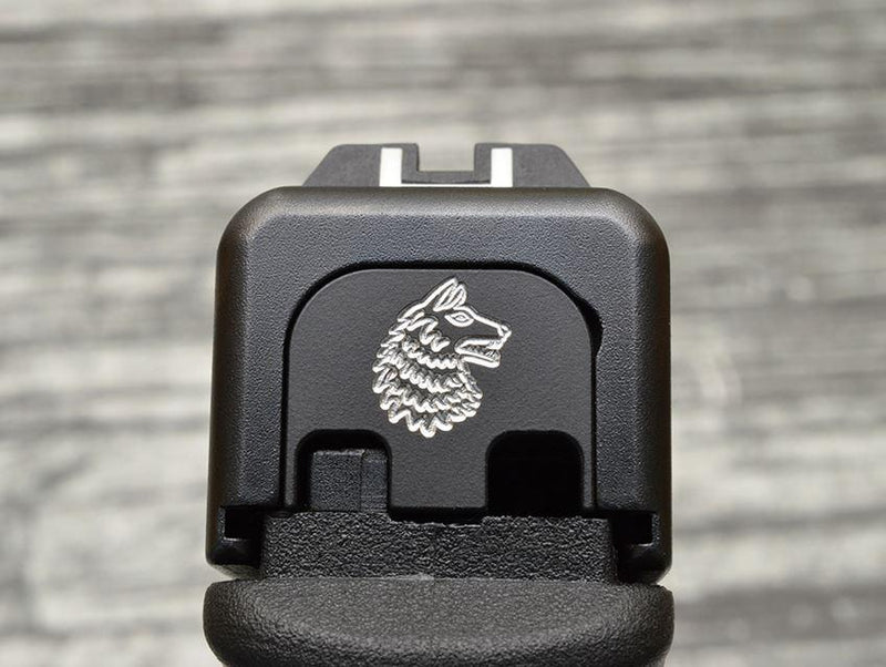 Load image into Gallery viewer, Milspin ARMY Glock Slide Back Plates (Most Popular)