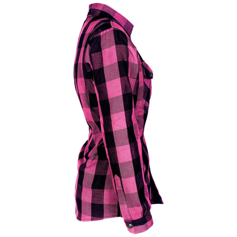 Load image into Gallery viewer, Protective Flannel Shirt for Women - Pink Checkered