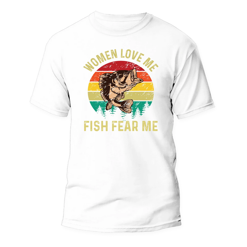 Load image into Gallery viewer, Women Love Me Fish Hate Me Man T-Shirt
