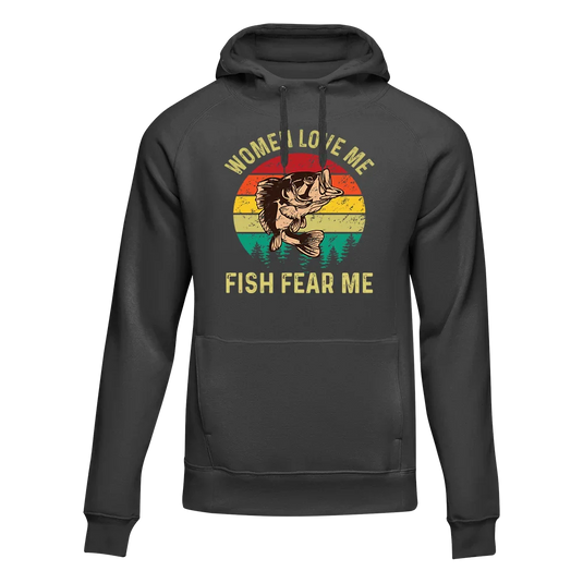 Women Love Me Fish Hate Me Unisex Hoodie