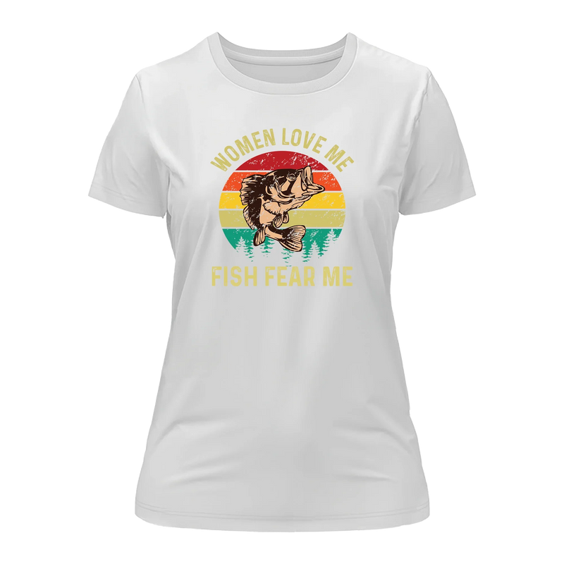 Load image into Gallery viewer, Women Love Me Fish Hate Me T-Shirt for Women