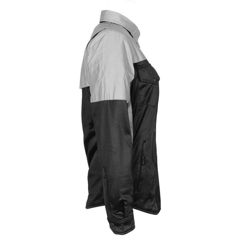Load image into Gallery viewer, Ultra Reflective Shirt "Alloy Eclipse" for Women - Black and Silver