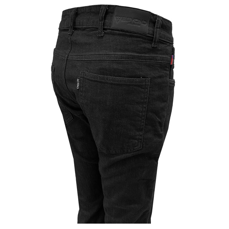 Load image into Gallery viewer, Straight Leg Protective Denim Pants (Jeans) for Women - Black