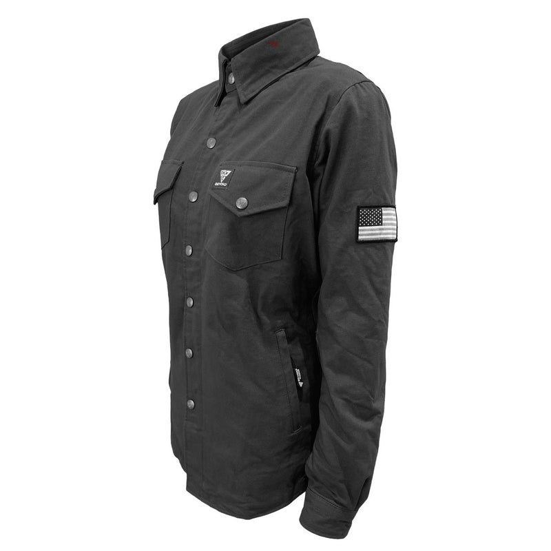 Load image into Gallery viewer, Protective Canvas Jacket for Women - Dark Grey