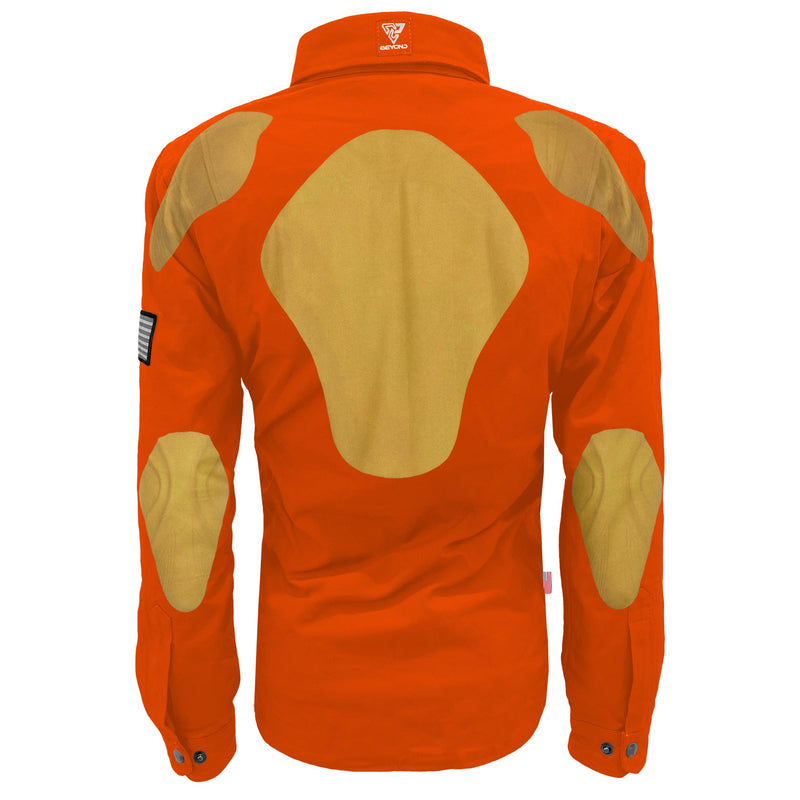 Load image into Gallery viewer, Protective Canvas Jacket for Women - Orange