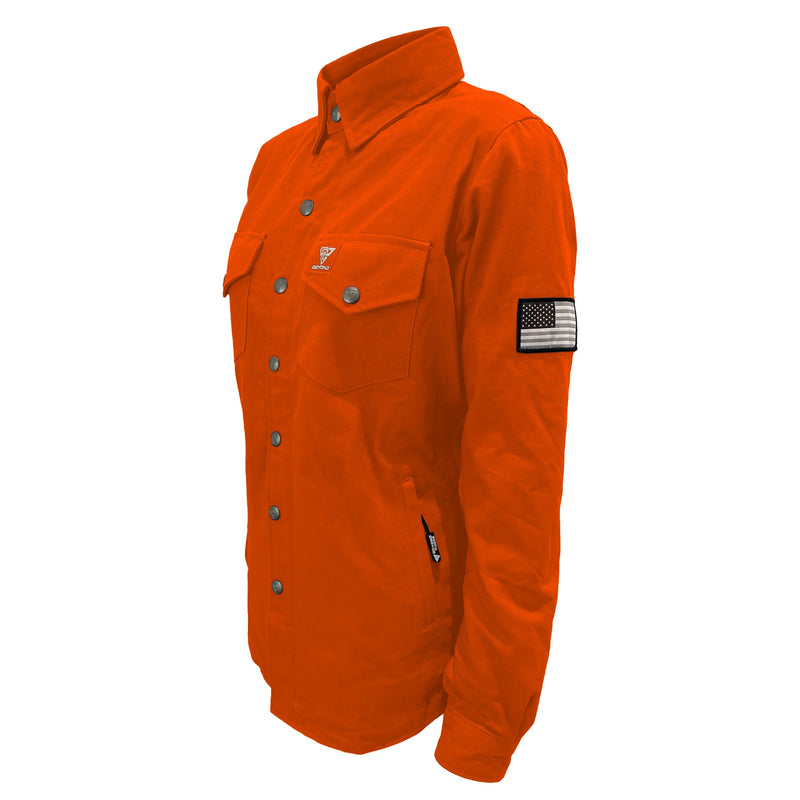 Load image into Gallery viewer, Protective Canvas Jacket for Women - Orange