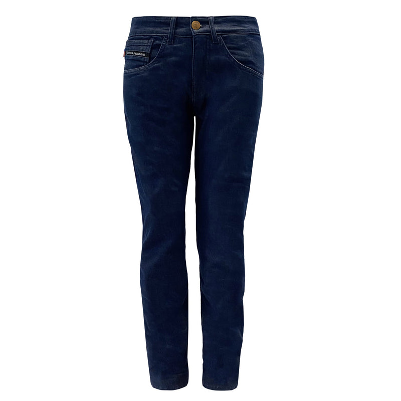 Load image into Gallery viewer, Straight Leg Protective Denim Pants (Jeans) for Women - Indigo Blue