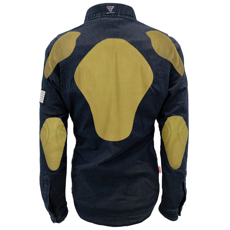 Load image into Gallery viewer, Protective Jeans Jacket for Women - Indigo Blue