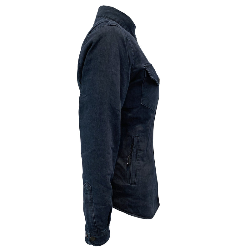 Load image into Gallery viewer, Protective Jeans Jacket for Women - Indigo Blue