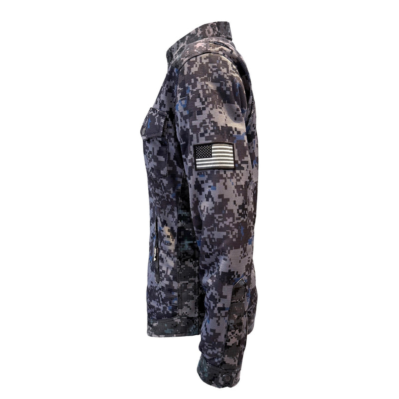 Load image into Gallery viewer, Summer Protective Camouflage Mesh Shirt "Devil Six" for Women