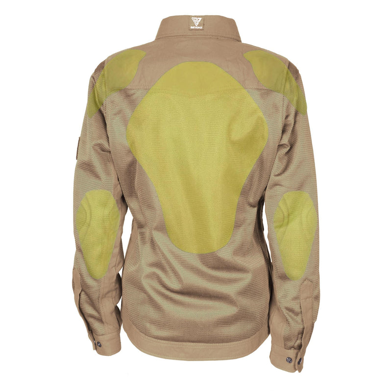 Load image into Gallery viewer, Protective Summer Mesh Shirt for Women - Camel Solid