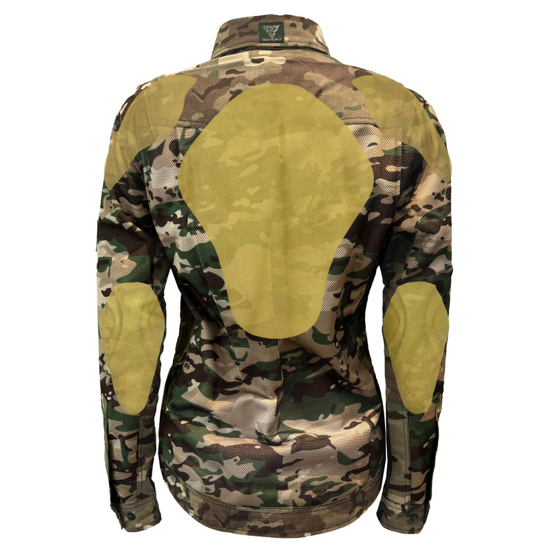 Load image into Gallery viewer, Summer Protective Camouflage Mesh Shirt "Delta Four" for Women